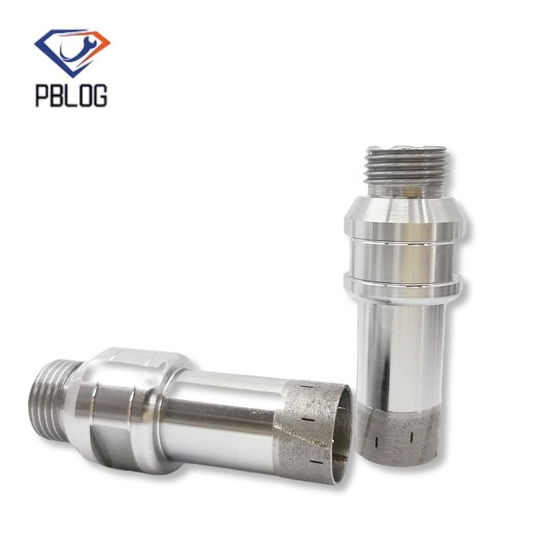 Molhado e Seco Diamante Perfurador Bit Conjunto Obertor de Buracos Para Marmo de Vidro