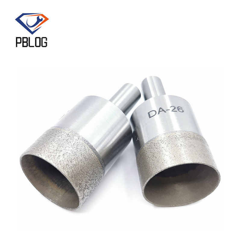 PBLOG Alta qualidade Borras de diamante de punho reto para processamento de vidro Ferramentas de vidro Ferramentas de corte de vidro