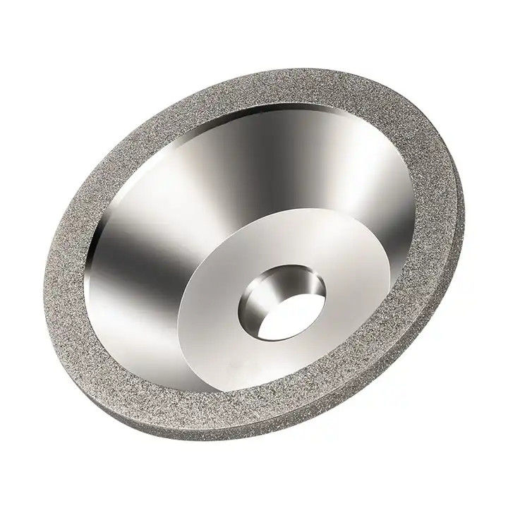 O tipo bacia galvanizou a prata de Diamond Grinding Wheel Glass Edging