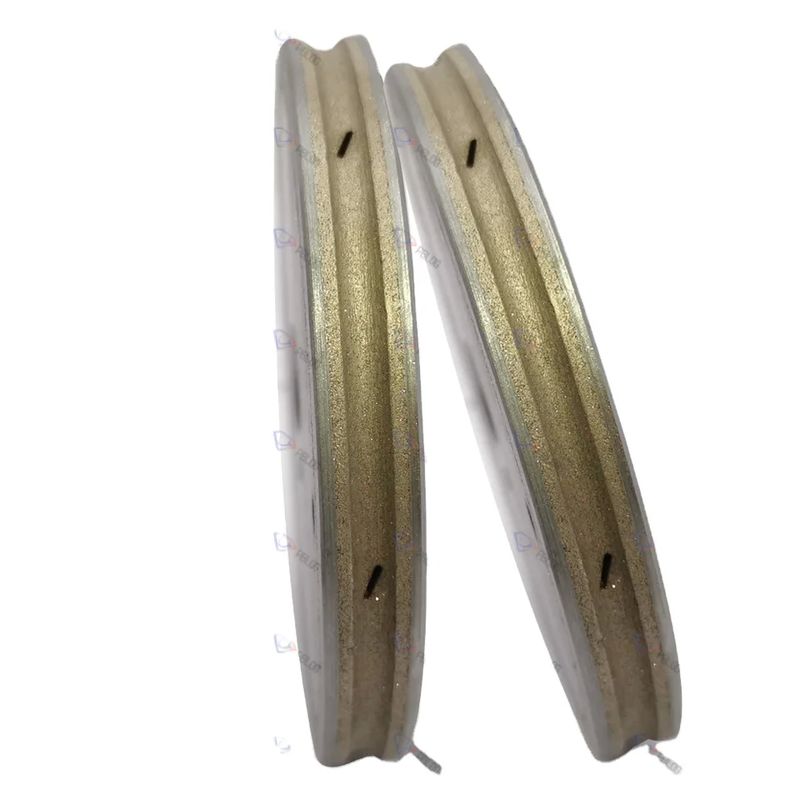 150 mm roda de polimento de diamantes de borda redonda para desempenho duradouro e resistência 240